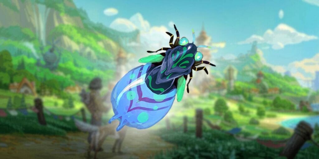 a lantern bug in Palia