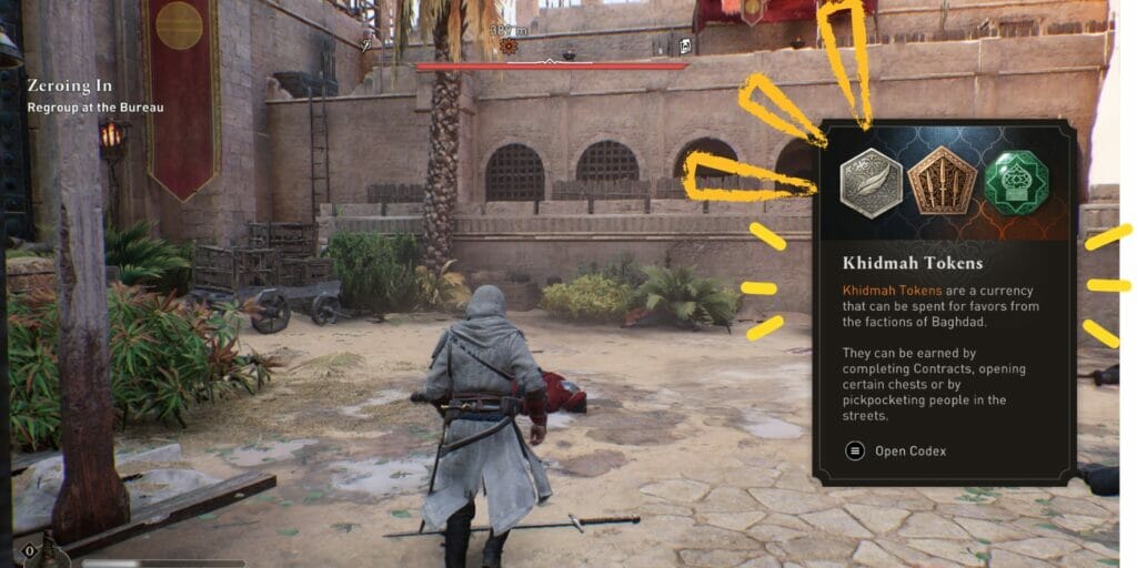 Favors and Khidmah Tokens in Assassin's Creed Mirage