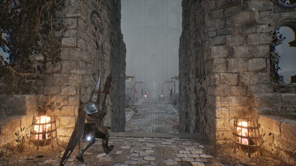 The path to the Tower of Penance in Lords of the Fallen