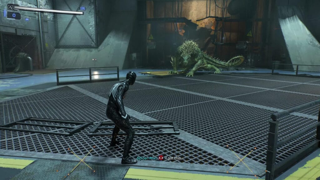 Marvel's Spider-Man 2 Lizard Boss Fight Phase 1