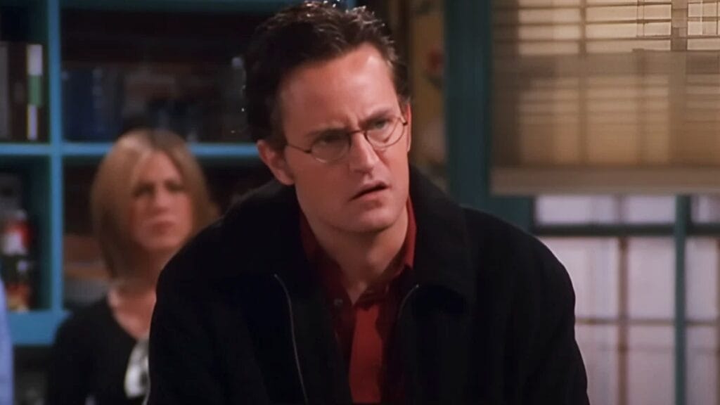 Matthew Perry as Chandler Bing on Friends