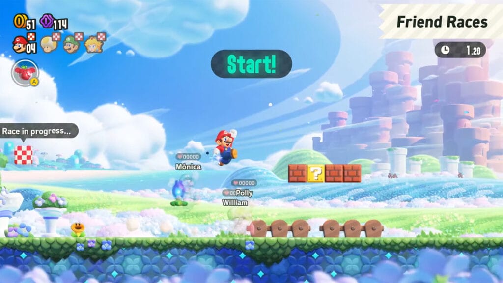 Super Mario Wonder online is great.