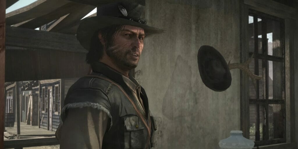 John Marston in Red Dead Redemption which now runs at 60 FPS