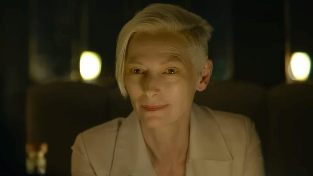 Tilda Swinton in David Fincher's The Killer