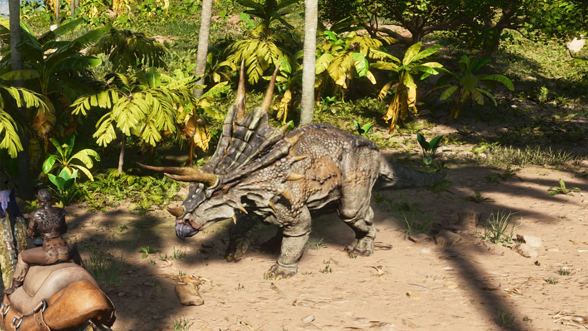 How To Tame a Triceratops in Ark: Survival Ascended