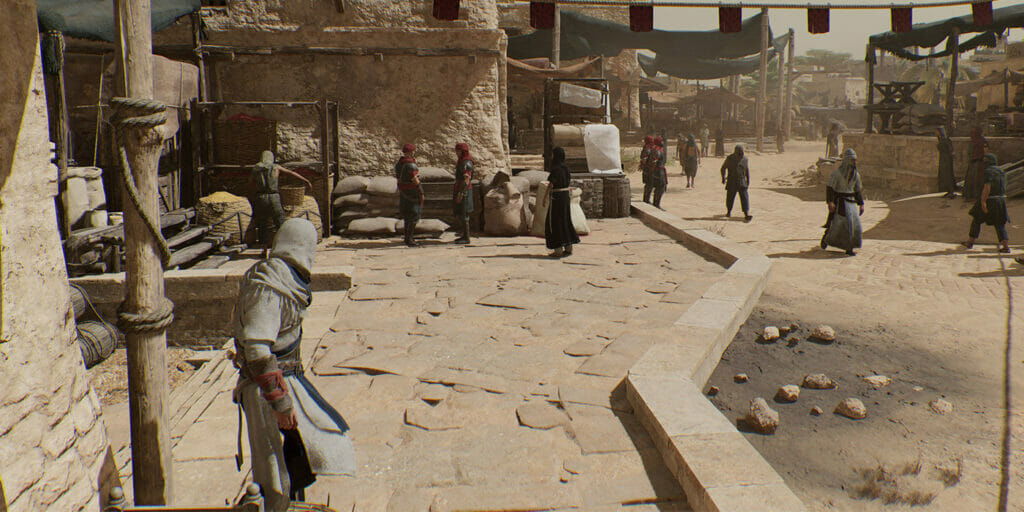 Find the Order member walking through western Karkh.