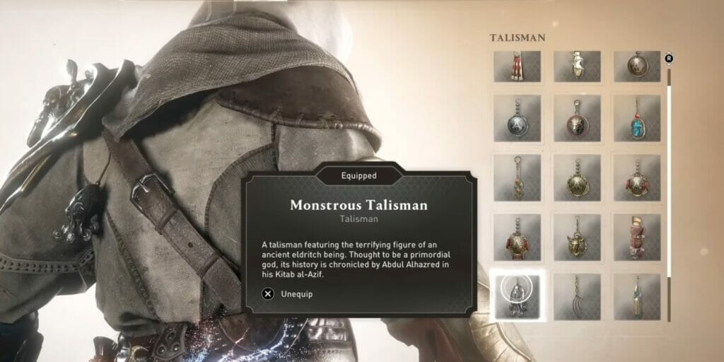 The Talisman in AC: Mirage