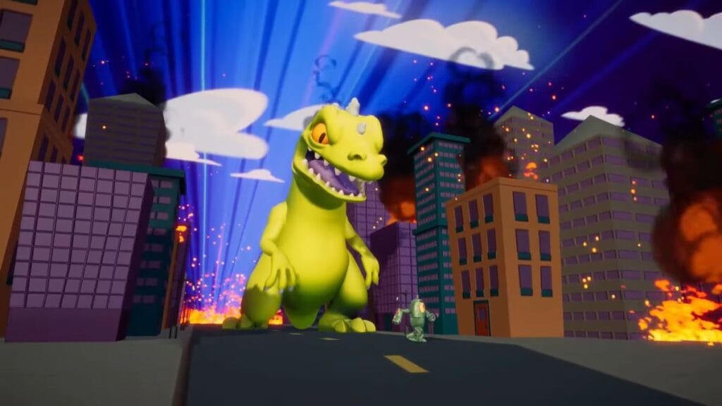 Nickelodeon All-Star Brawl 2 debuts Reptar's character spotlight.