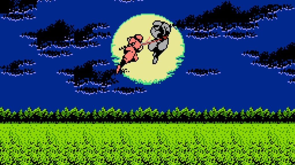 The opening of Ninja Gaiden