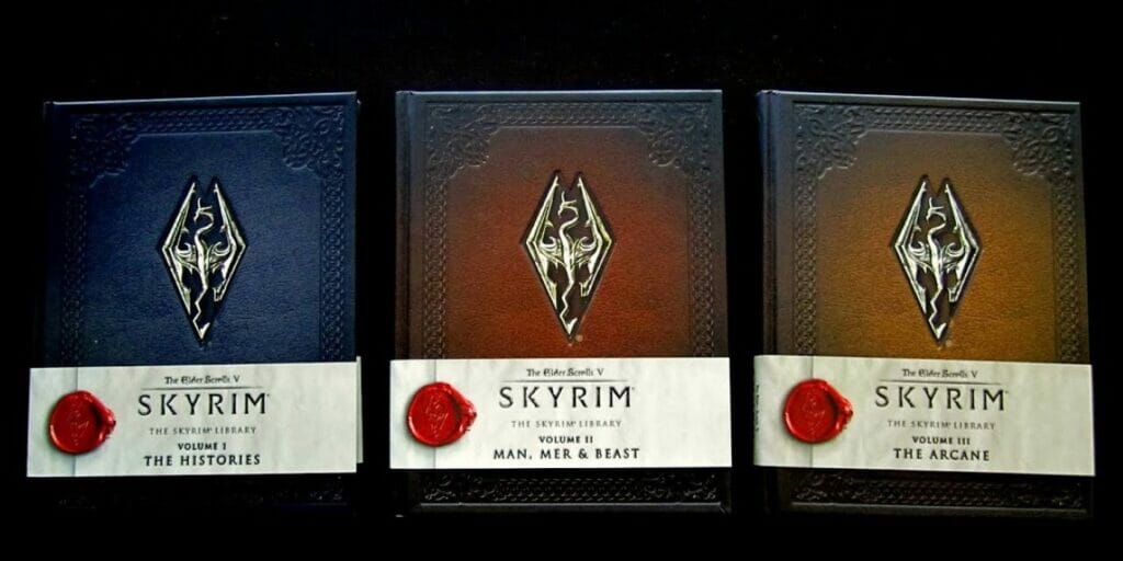 Skyrim art book box set