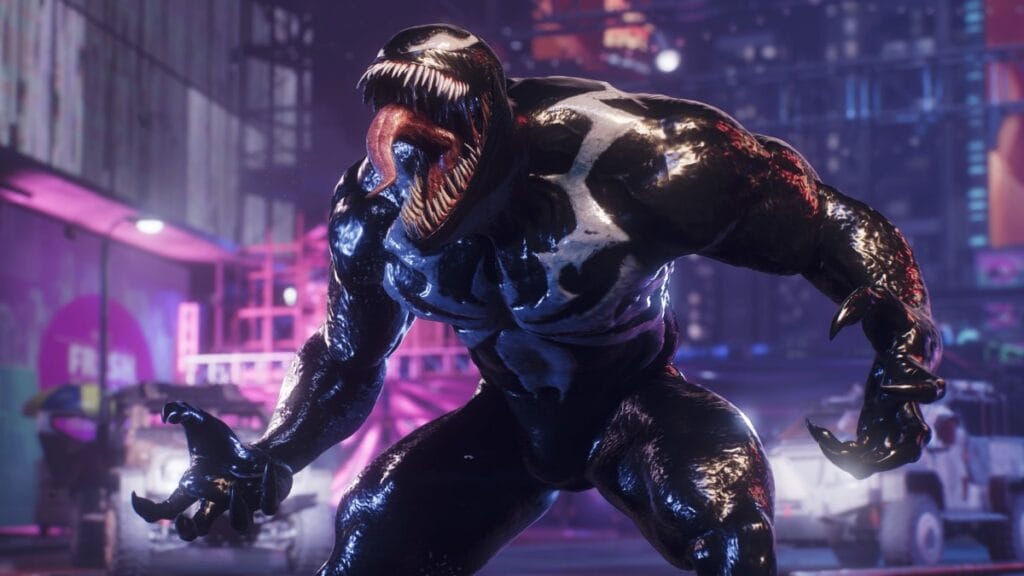 venom roaring in the streets