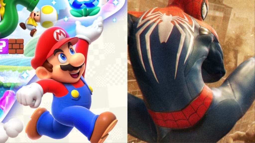 super mario bros wonder spider-man 2