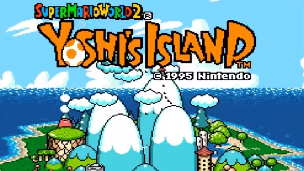 super mario world 2 yoshi's island