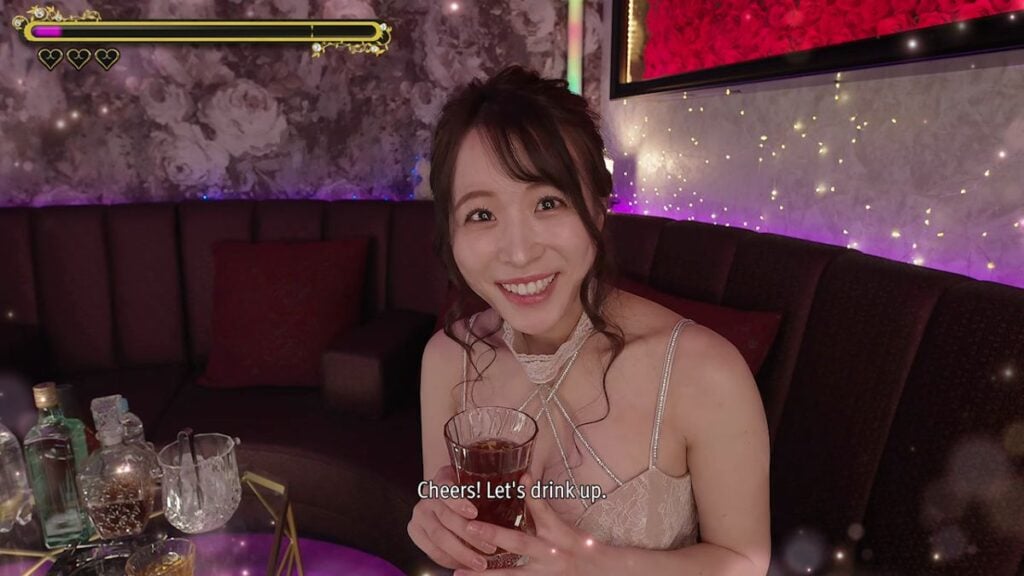 Ayu in Club Heavenly in Like A Dragon Gaiden