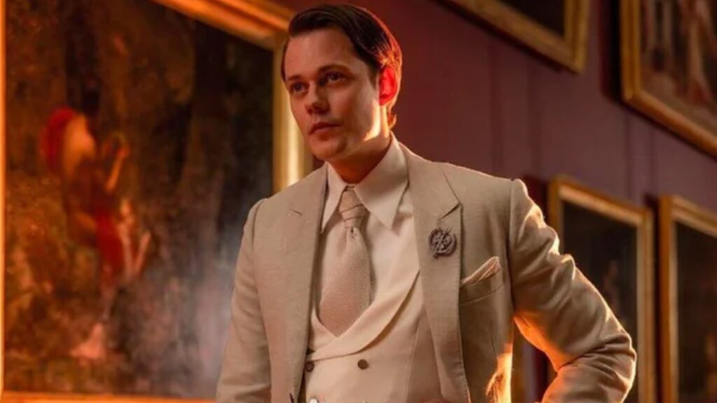 Bill Skarsgård in John Wick 4, which he will star in the Robert Eggers remake of Nosferatu next year