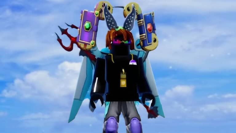 How to Get the Dragon Trident in Roblox Blox Fruits A character wears the Dragon Trident on their back in Blox Fruits