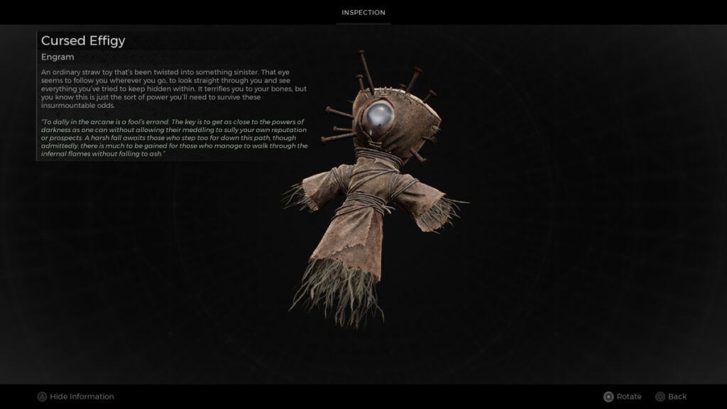 Remnant 2 Ritualist Item