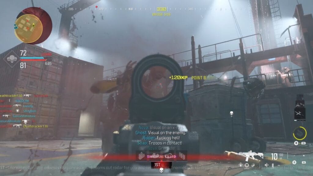 Dropshot in Modern Warfare 3