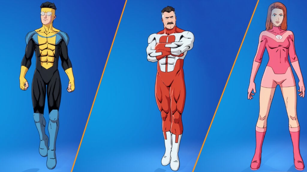 Fortnite x Invincible Collab Omni Man, Atom Eve