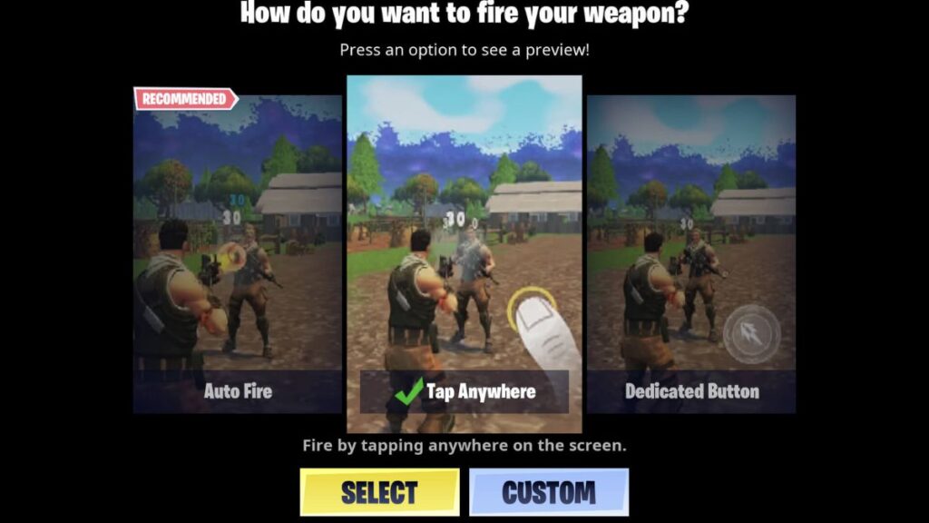  Fire Mode in Fortnite Mobile