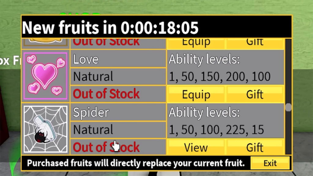 How To Get Spider Fruit