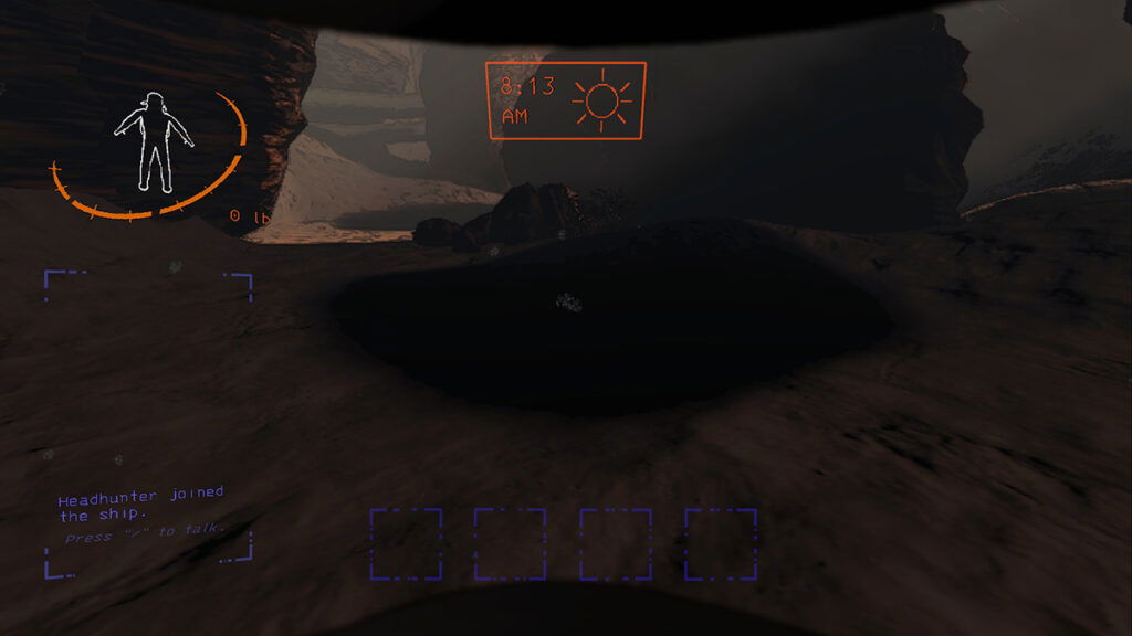 The player identifies quicksand