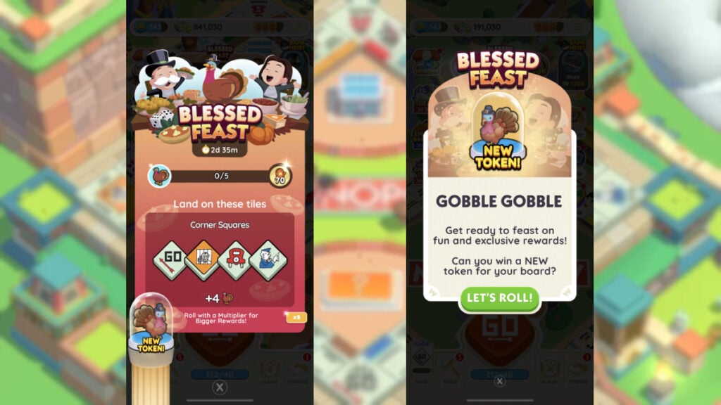 Monopoly Go Blessed Feast Guide (All Event Rewards & Milestones)