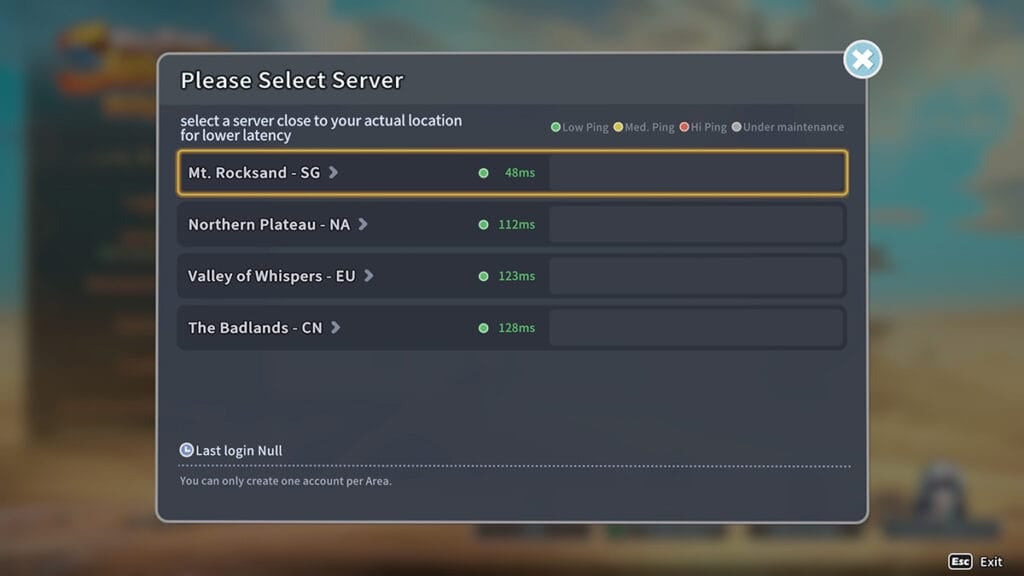 My Time in Sandrock multiplayer servers