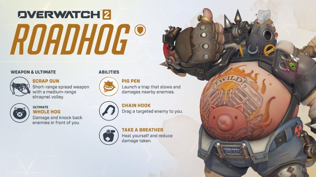 Overwatch 2 Roadhog Rework Details