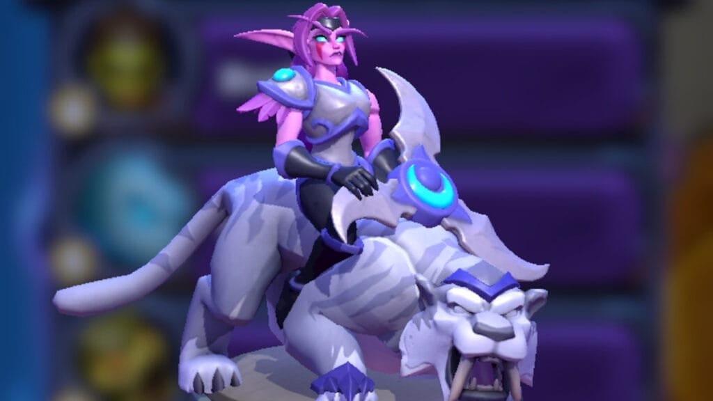 Warcraft Rumble Raene Wolfrunner Image