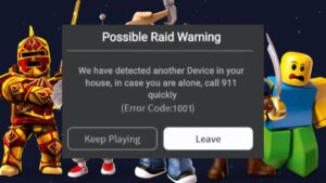 What Is Roblox Error Code 1001? | The Nerd Stash