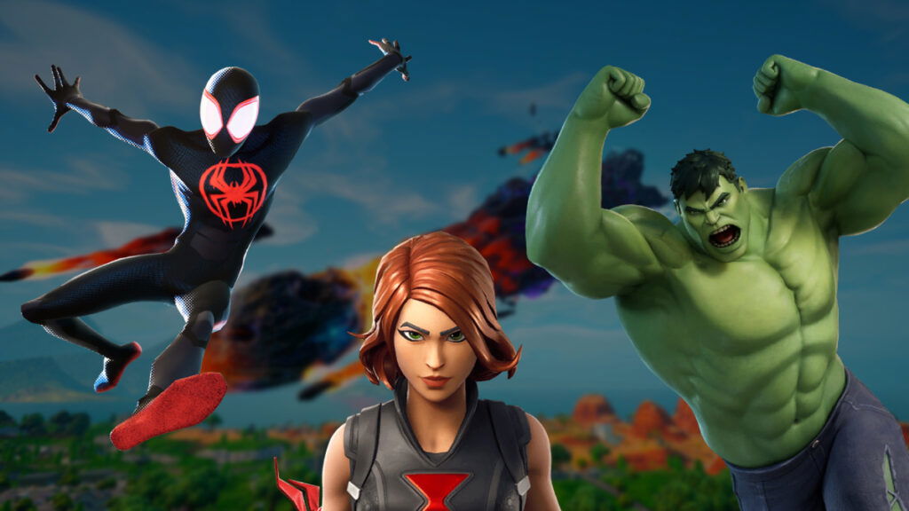 how many marvel skins are in fortnite