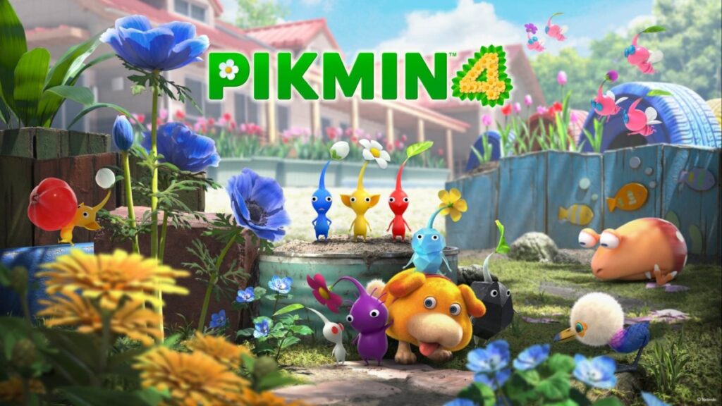 pikmin 4 key art