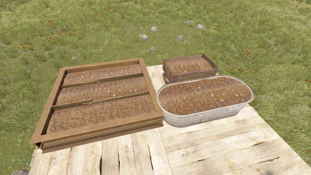 rust Frontier pack Planters