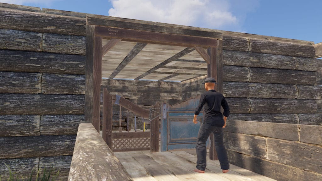 rust frontier pack Barn Doors