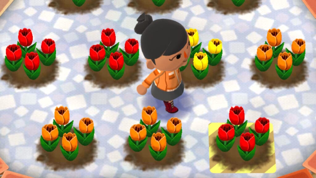 animal crossing flowers