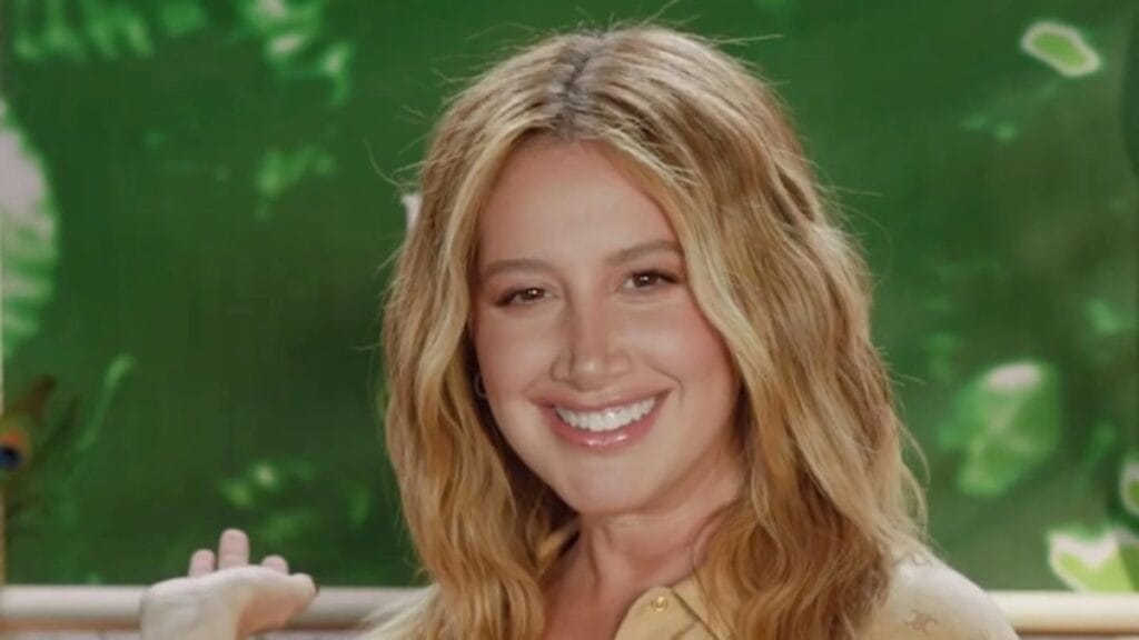 Ashley Tisdale smiling