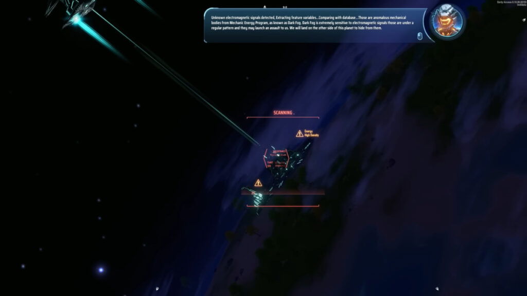 Dyson Sphere Program explains the Dark Fog's nature to the player