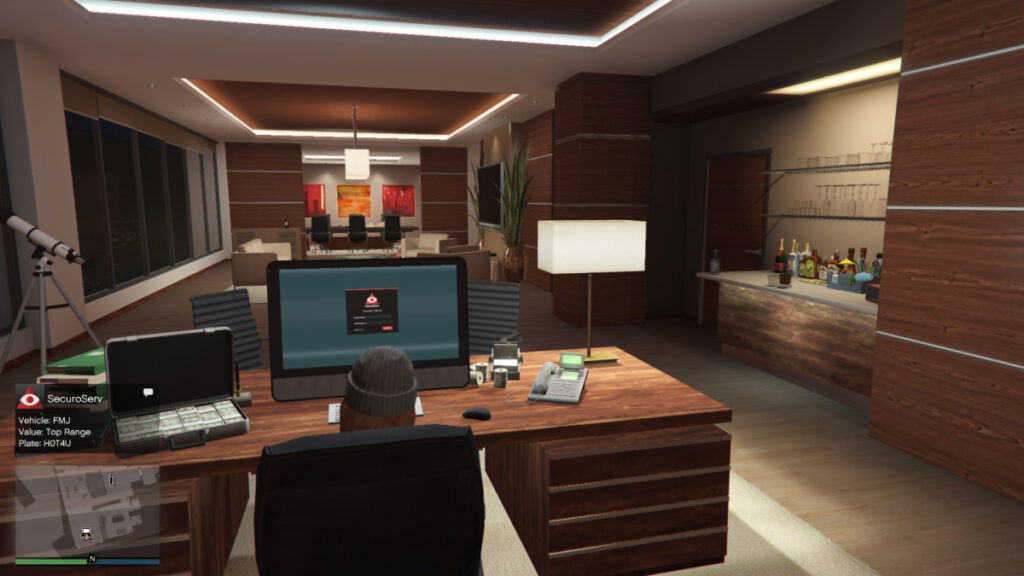 GTA Online Vehicle Warehouse Office