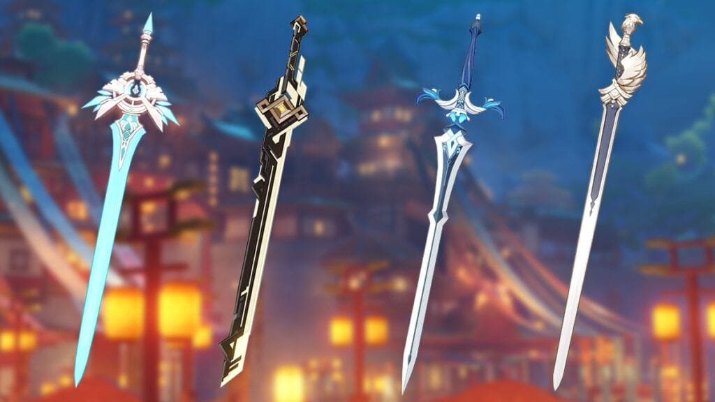 Genshin Qiqi Team Comp Weapons