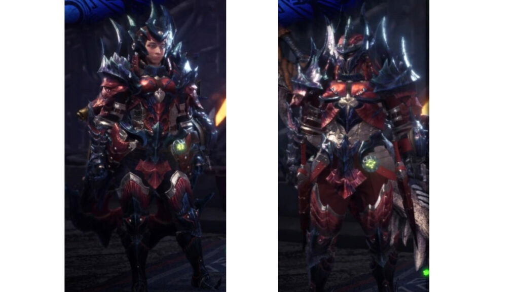 Monster Hunter World Glavenus Armor Set