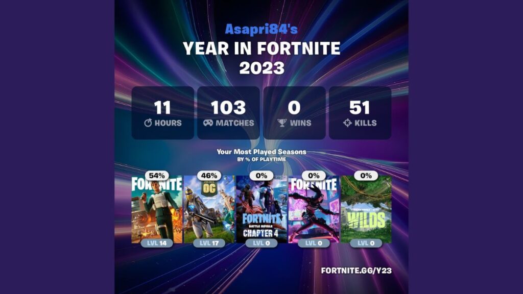 Fortnite Wrapped