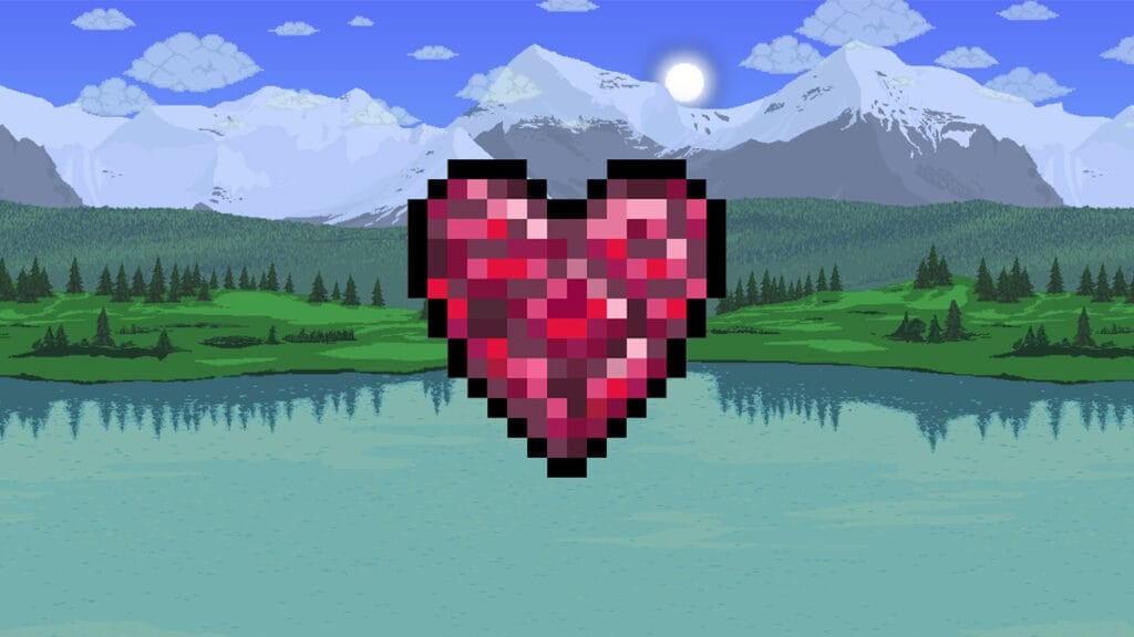 Life Crystal in Terraria