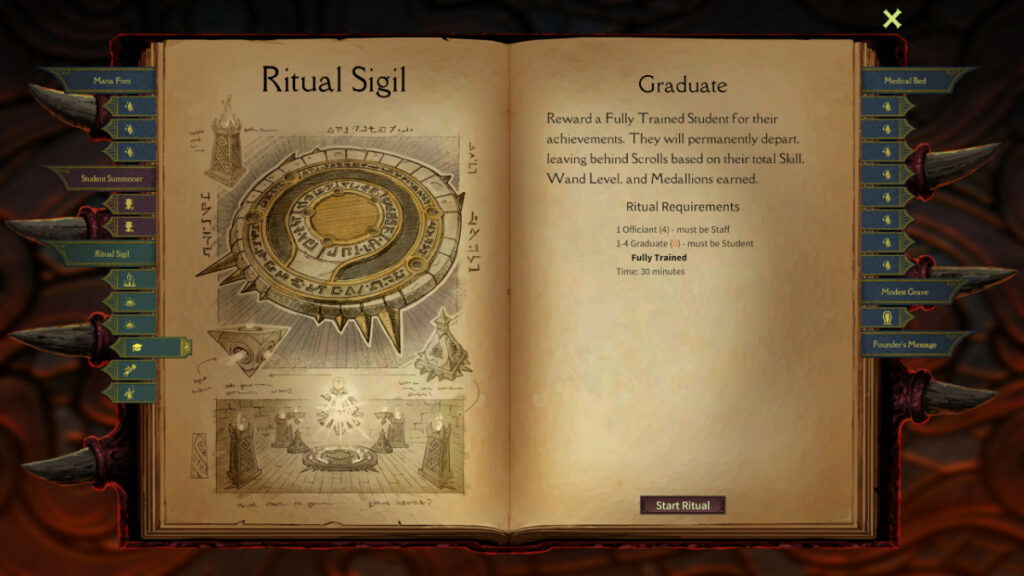 The Ritual Sigil in the fantasy colony sim by Sparkypants