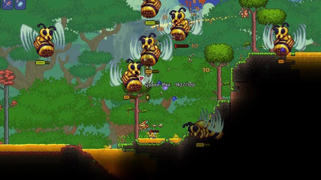 The Terraria Bee Seed