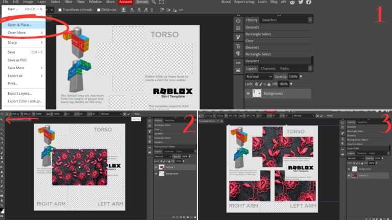 How To Make Clothes On Roblox The Nerd Stash Roblox Clothes Creation 2 768x432 