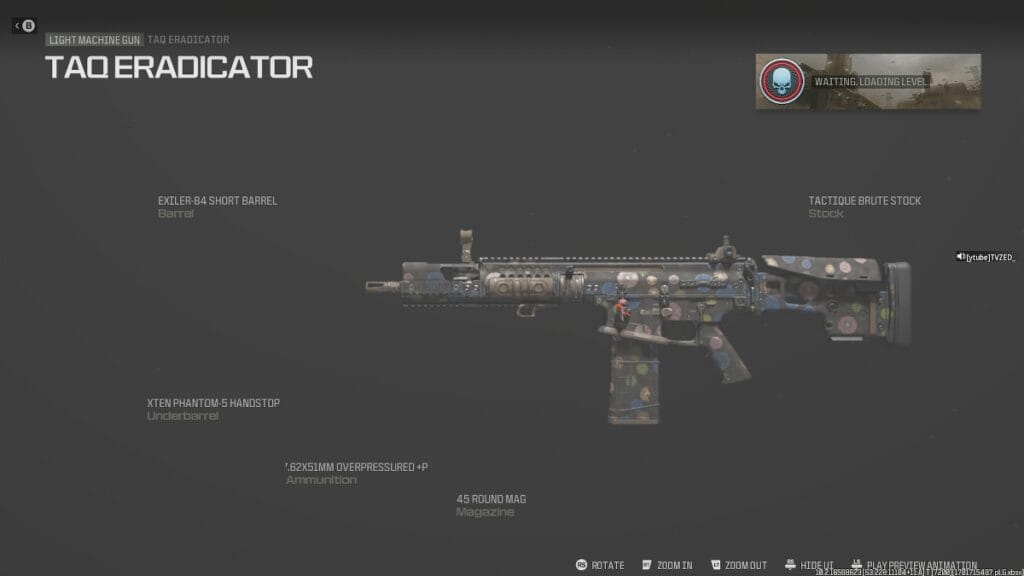 Unlock TAQ Eradicator in MW3 and Warzone