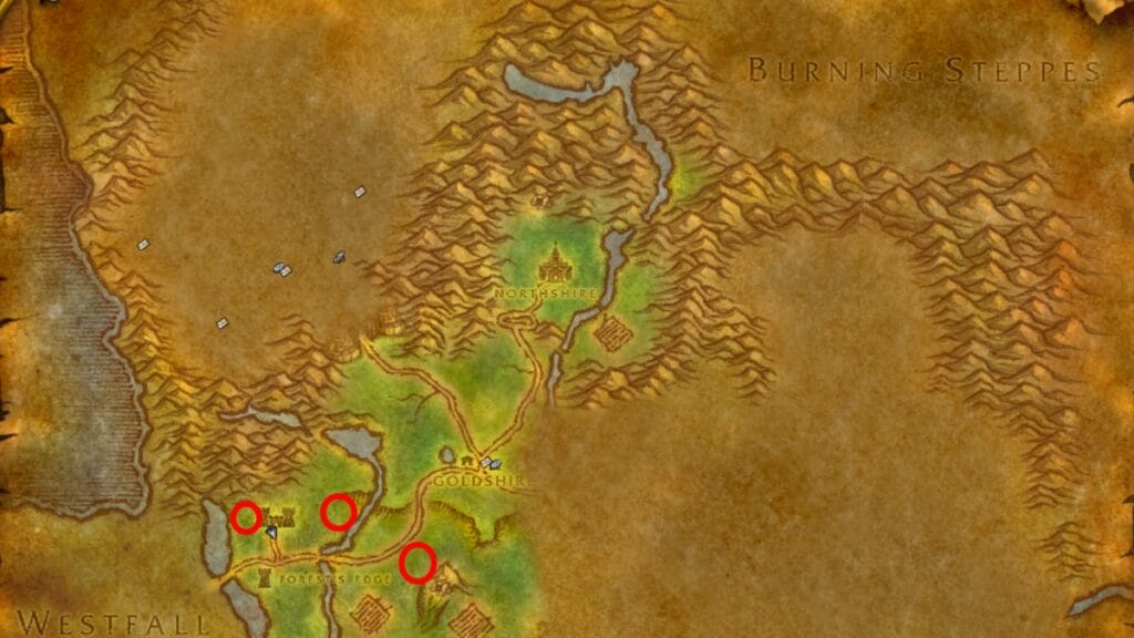 Wandering Swordsman Elwynn Locations