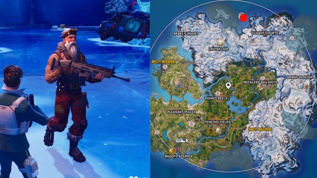 Sgt Winter (& Winterburg) Location in Fortnite