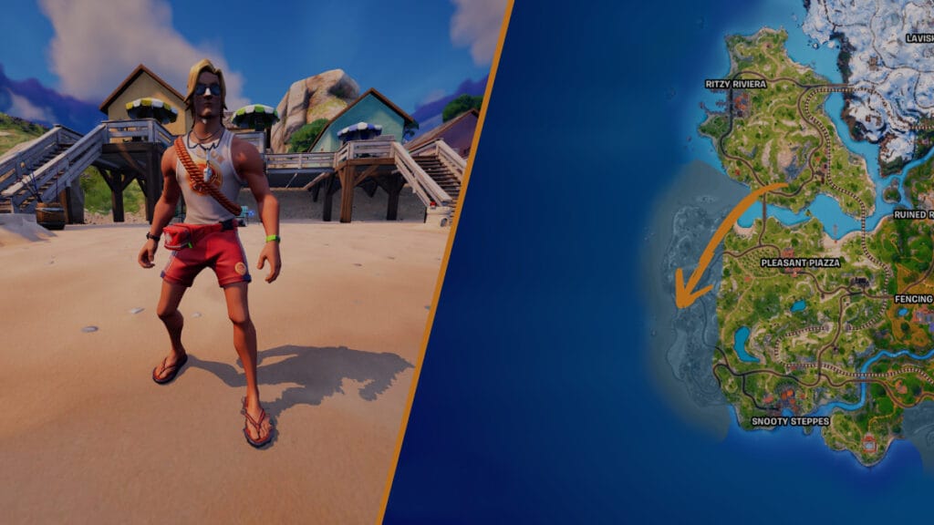 all npc locations fortnite sun tan specialist